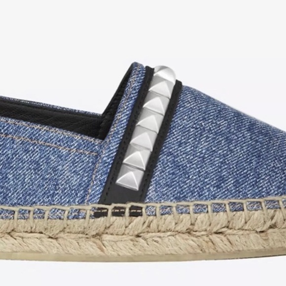 SAINT LAURENT STUDDED ESPADRILLE - Picture 3 of 3